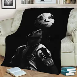 Ronaldinho Fleece Throw Blanket Meaningful Gift For Halloween Christmas
