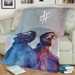 2 Freres Fleece Throw Blanket Meaningful Gift For Halloween Christmas