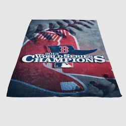 2013 Red Sox Champions Soft Fleece Blanket Meaningful Gift For Halloween Christmas
