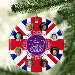 2022 Christmas Ornament Queen Elizabeth II Perfect And Unique Gifts For Family On Christmas
