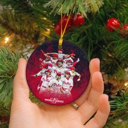 2022 Philadelphia Phillies October Rise Ornament NLCS Champions Perfect And Unique Gifts For Family On Christmas
