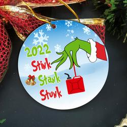 2022 Stink Stank Stunk Gasoline Christmas Ornament Perfect And Unique Gifts For Family On Christmas