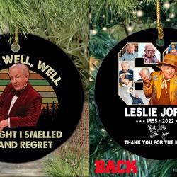 RIP Leslie Jordan 1955-2022 Ornament Perfect And Unique Gifts For Family On Christmas Holiday