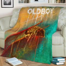 Oldboy Fleece Throw Blanket Meaningful Gift For Halloween Christmas