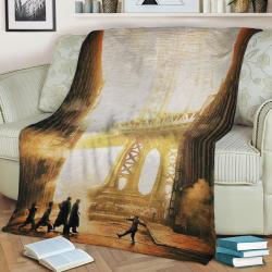 Once Upon A Time In Americ Fleece Throw Blanket Meaningful Gift For Halloween Christmas