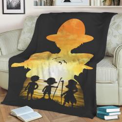 One Piece Fleece Throw Blanket Meaningful Gift For Halloween Christmas