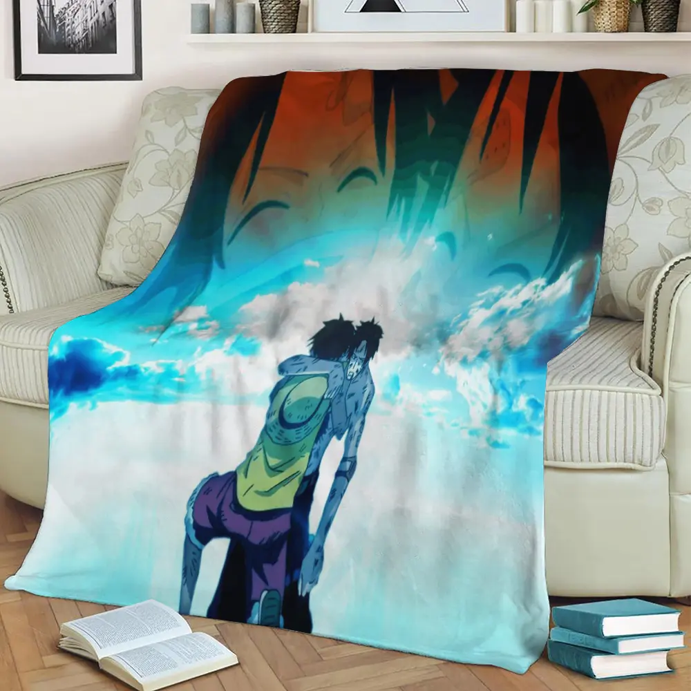 One Piece Fleece Throw Blanket Meaningful Gift For Halloween Christmas