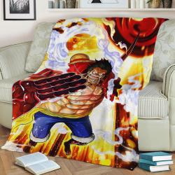 One Piece Fleece Throw Blanket Meaningful Gift For Halloween Christmas