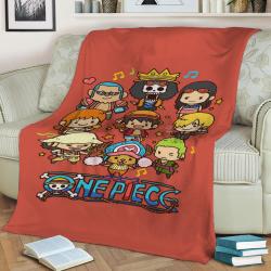 One Piece Fleece Throw Blanket Meaningful Gift For Halloween Christmas