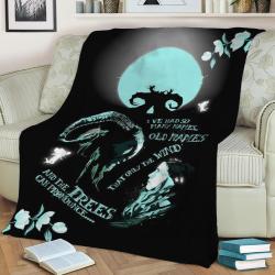 Pans Labyrinth Fleece Throw Blanket Meaningful Gift For Halloween Christmas