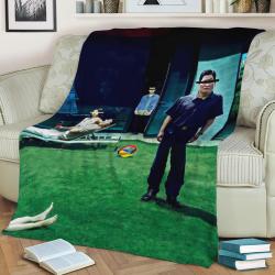 Parasite Fleece Throw Blanket Meaningful Gift For Halloween Christmas