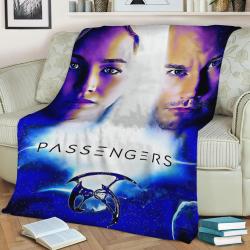 Passengers Fleece Throw Blanket Meaningful Gift For Halloween Christmas