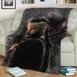 Ragnar Fleece Throw Blanket Meaningful Gift For Halloween Christmas