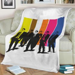 Reservoir Dogs Fleece Throw Blanket Meaningful Gift For Halloween Christmas