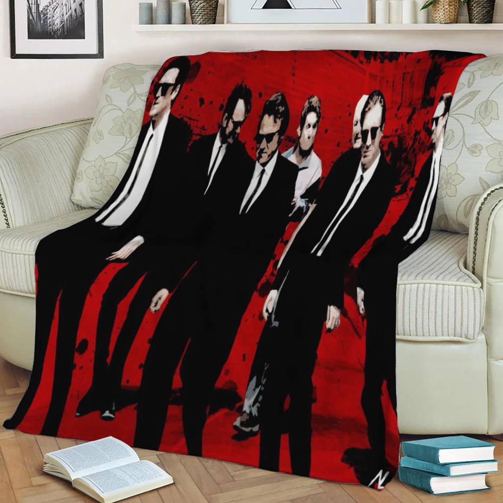 Reservoir Dogs Fleece Throw Blanket Meaningful Gift For Halloween Christmas