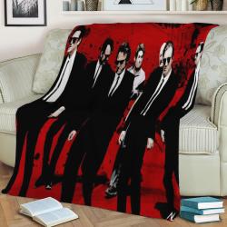 Reservoir Dogs Fleece Throw Blanket Meaningful Gift For Halloween Christmas
