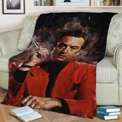 Robert De Niro Fleece Throw Blanket Meaningful Gift For Halloween Christmas