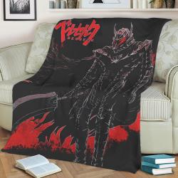 Berserk Fleece Throw Blanket Meaningful Gift For Halloween Christmas