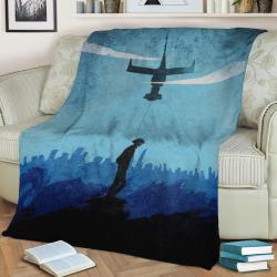 Cowboy Bebop Spike Fleece Throw Blanket Meaningful Gift For Halloween Christmas