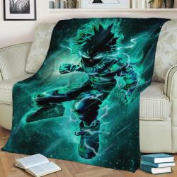 Midoriya Deku Fleece Throw Blanket Meaningful Gift For Halloween Christmas