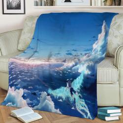 One Piece Fleece Throw Blanket Meaningful Gift For Halloween Christmas