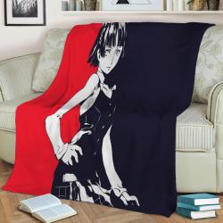 Persona Fleece Throw Blanket Meaningful Gift For Halloween Christmas