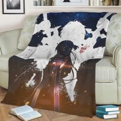 Sword Art Online Fleece Throw Blanket Meaningful Gift For Halloween Christmas