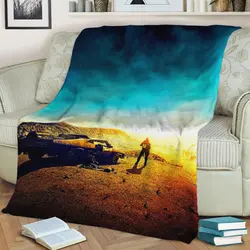 Mad Max Fleece Throw Blanket Meaningful Gift For Halloween Christmas