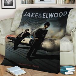 The Blues Brothers Fleece Throw Blanket Meaningful Gift For Halloween Christmas