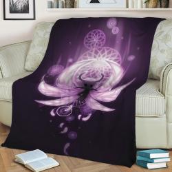 Hollow Knight Fleece Throw Blanket Meaningful Gift For Halloween Christmas