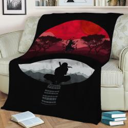 Itachi Fleece Throw Blanket Meaningful Gift For Halloween Christmas