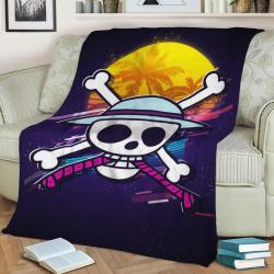 One Piece Fleece Throw Blanket Meaningful Gift For Halloween Christmas