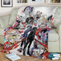 Tokyo Ghoul Fleece Throw Blanket Meaningful Gift For Halloween Christmas