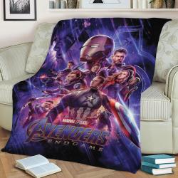 Avengers Endgame Fleece Throw Blanket Meaningful Gift For Halloween Christmas