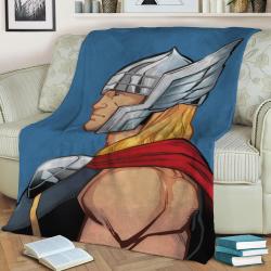 Thor Fleece Throw Blanket Meaningful Gift For Halloween Christmas