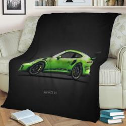911 Gt3 Rs Fleece Throw Blanket Meaningful Gift For Halloween Christmas