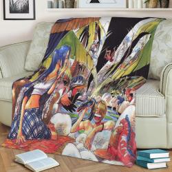 One Piece Fleece Throw Blanket Meaningful Gift For Halloween Christmas