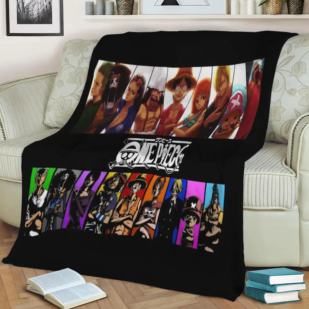 One Piece Fleece Throw Blanket Meaningful Gift For Halloween Christmas