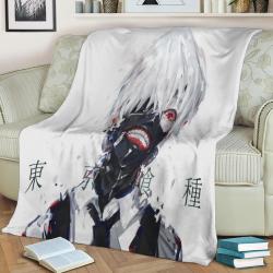 Tokyo Ghoul Fleece Throw Blanket Meaningful Gift For Halloween Christmas