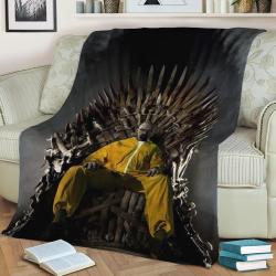 Breaking Bad Fleece Throw Blanket Meaningful Gift For Halloween Christmas