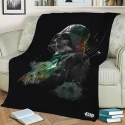 Darth Vader Fleece Throw Blanket Meaningful Gift For Halloween Christmas