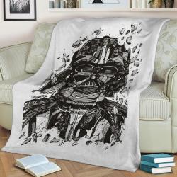 Darth Vader Fleece Throw Blanket Meaningful Gift For Halloween Christmas