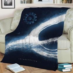Interstellar Fleece Throw Blanket Meaningful Gift For Halloween Christmas