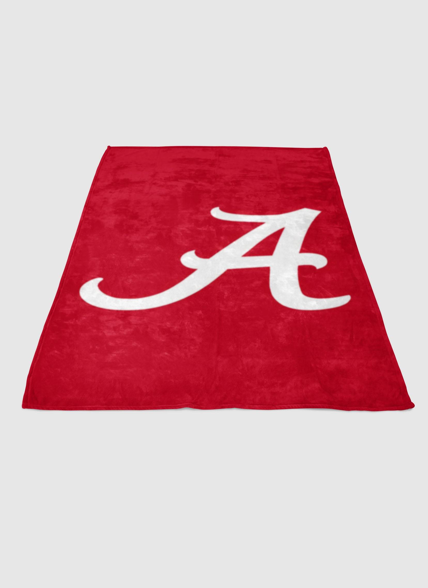 A For Alabama Crimson Tide 1 Soft Fleece Blanket Meaningful Gift For Halloween Christmas