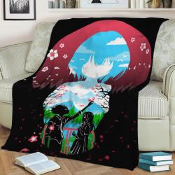 A Silent Voice Fleece Throw Blanket Meaningful Gift For Halloween Christmas