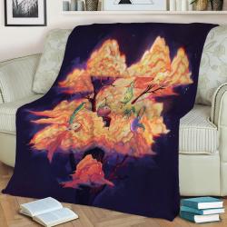 A Warm Embrace Fleece Throw Blanket Meaningful Gift For Halloween Christmas