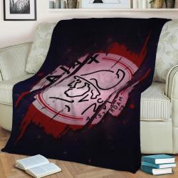 Afc Ajax Fleece Throw Blanket Meaningful Gift For Halloween Christmas