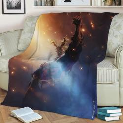 All Might Fleece Throw Blanket Meaningful Gift For Halloween Christmas