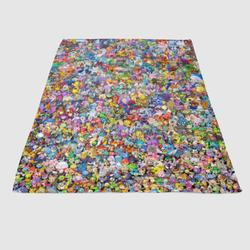 All Pokemon Characters 1 Soft Fleece Blanket Meaningful Gift For Halloween Christmas