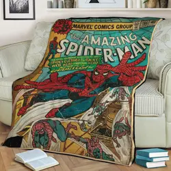 Amazing Spider-Man Fleece Throw Blanket Meaningful Gift For Halloween Christmas
